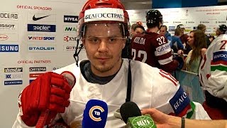 Игроки сборной Беларуси: "Мы счастливы, что попали в плей-офф"