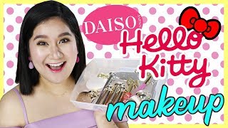 SOBRANG CUTE  na  HELLO KITTY MAKEUP sa DAISO | Kris LumaguiSOBRANG CUTE  na  HELLO KITTY MAKEUP sa DAISO | Kris Lumagui