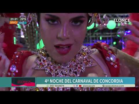 Concordia vibra en su cuarta noche de carnaval