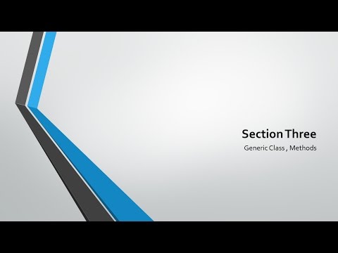 Data Structures - 10 Generic Class