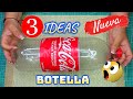 NUNCA M?S  TIRES!  Las Botellas de Pl?stico!!Mira estas  3 Ideas Con Botellas  Recicladas