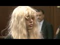 Raw: Bynes Makes Court Appearance in Wig
