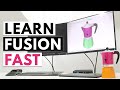 LEARN FUSION 360 FAST! A Beginner Tutorial [step by step instructions, no prior knowledge required]