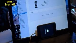 ULTIMATE WORK AROUND TO FIX ITUNES ERROR 1015 IPHONE 3G +Signal FIX + UNLOCK