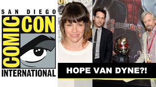 Comic Con 2014 - Ant-Man, Evangeline Lilly is HOPE Van Dyne : Beyond The Trailer