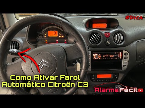 Come si attivano i fari automatici in una Citro�n C3 Pluriel