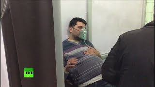Минобороны опубликовало видео последствий химатаки боевиков в Алеппо