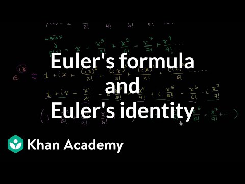 Euler's Formula and Euler's Identity