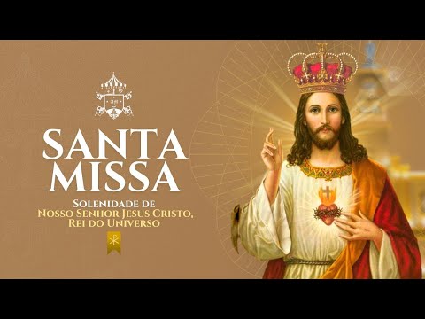 SANTA MISSA AO VIVO | Domingo - 23/11/2025 - 18h.Solenidade Cristo rei. | @catedraldapucarana