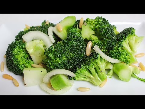Как сделать брокколи для салата Как сделать брокколи для салата