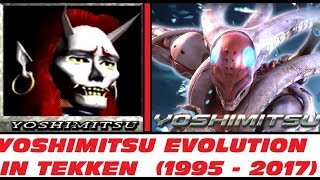 Yoshimitsu Evolution from TEKKEN 1 to TEKKEN 7 (1995-2017)Yoshimitsu Evolution from TEKKEN 1 to TEKKEN 7 (1995-2017)