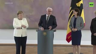 Меркель снова начало трясти во время официальной встречи (28.06.2019 14:30)