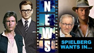 Taron Egerton is Han Solo? Indiana Jones 5 with Chris Pratt & Steven Spielberg? - Beyond The Trailer