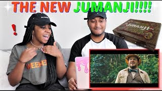 JUMANJI: WELCOME TO THE JUNGLE - Official Trailer (HD) REACTION!!!!
