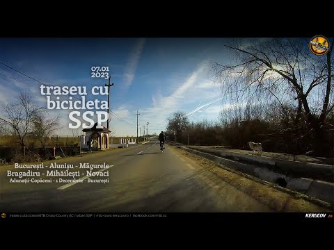 Video: Traseu SSP Bucuresti - Alunisu - Magurele - Bragadiru - Mihailesti - Novaci - 1 Decembrie [VIDEO]