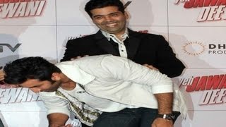 Ranbir Kapoor's GAY Encounter with Karan Johar | Bombay Velvet Trailer Launch