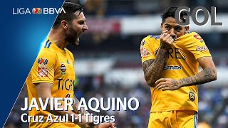 Gol de J. Aquino | Cruz Azul 1 - 1 Tigres | Liga BBVA MX - CL 2020  - Jornada 7Gol de J. Aquino | Cruz Azul 1 - 1 Tigres | Liga BBVA MX - CL 2020  - Jornada 7