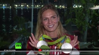 Юлия Ефимова в интервью RT: Не стоит превращать Олимпиаду в противостояние между Россией и США