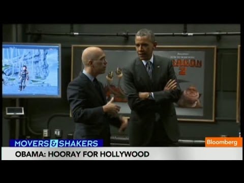 Obama Gets Goofy as DreamWorks' New Character  11/27/13