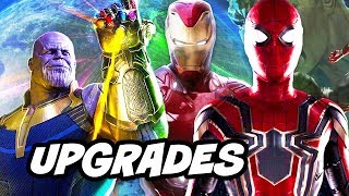 Avengers Infinity War New Armor Upgrades Scene and Trailer Update