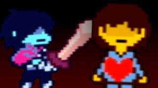 KRIS Vs. FRISK | Undertale Deltarune FangameKRIS Vs. FRISK | Undertale Deltarune Fangame