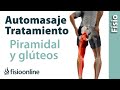 Relajar los glúteos y los piramidales, Miradas