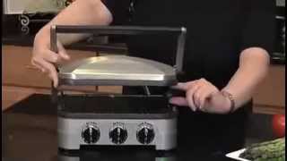 Cuisinart Stainless Steel Griddler Panini Press & Griddle