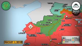 1 августа 2018. Военная обстановка в Сирии. 100 игиловцев сдались сирийской армии на юге Сирии.
