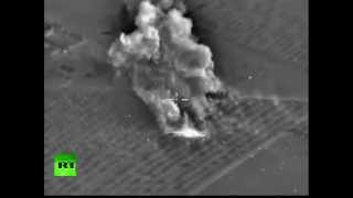 ВКС РФ полностью уничтожили склад горюче-смазочных материалов «Исламского государства»