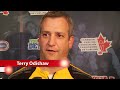 2012 Tim Hortons Brier Draw 13 Media Scrum
