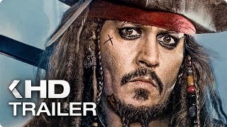 PIRATES OF THE CARIBBEAN: Dead Men Tell No Tales ALL Trailer & Clips (2017)