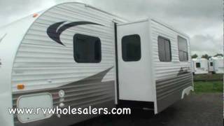 2012 Nomad Joey 298BH Travel Trailer Camper at RVWholesalers.com 001291 - Honey Amber