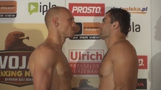 Krzysztof Wlodarczyk - Rakhim Chakhkiev Face Off