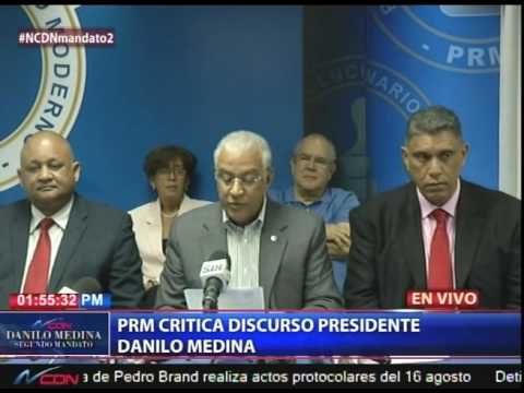 Rueda de prensa PR