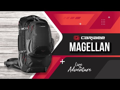 Рюкзак туристический Magellan 65 RFID Black Caribee