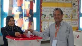 Noureddine Mrad. Les elections presidentielles en Tunisie. Le 23.11.2014.