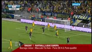 Maccabi Tel-Aviv - Paris Saint Germain 4-3 Europa League Playoffs - 2nd leg - 26.08.2010