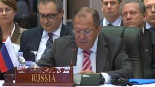 Выступление С.Лаврова на заседании министерской сессии Россия - АСЕАН