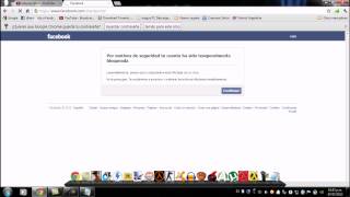 mi cuenta de facebook esta temporalmente bloqueada¿que hago?