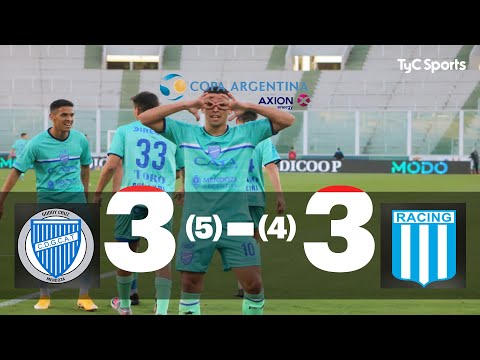 Copa Argentina: Godoy Cruz sorprendió y eliminó a Racing desde los penales
