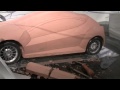 clay car desing model