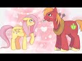 Image Mlp Fluttershy X Big Mac Tribute