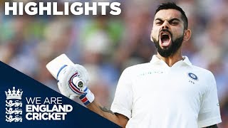 Virat Kohli Scores 1st Test Century In England | England v India 1st Test Day 2 2018 - HighlightsVirat Kohli Scores 1st Test Century In England | England v India 1st Test Day 2 2018 - Highlights