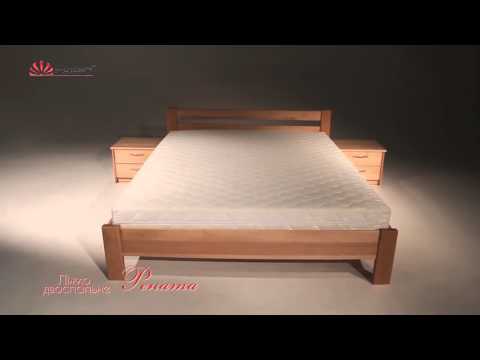Дерев'яне ліжко Рената виробник Естелла