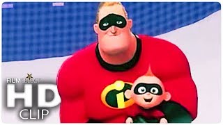 INCREDIBLES 2 "On Ice" Clip + Trailer (2018)