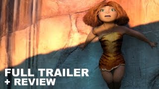 The Croods 2013 Official Trailer + Trailer Review : HD PLUS
