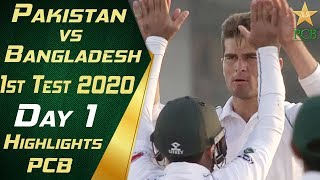 Pakistan vs Bangladesh 2020 | Full Highlights Day 1 | 1st Test Match | PCBPakistan vs Bangladesh 2020 | Full Highlights Day 1 | 1st Test Match | PCB