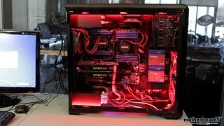 Rosewill Red Dawn 12-Core Dual GTX 680 EVGA Classified SR-X Custom Gaming System/Workstation