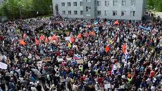 Пятитысячный "мусорный протест" в Сыктывкаре (03.06.2019 10:15)
