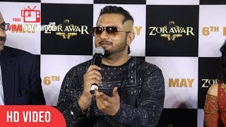 Yo Yo Honey Singh Full Speech At ZORAWAR Trailer Launch | Viralbollywood